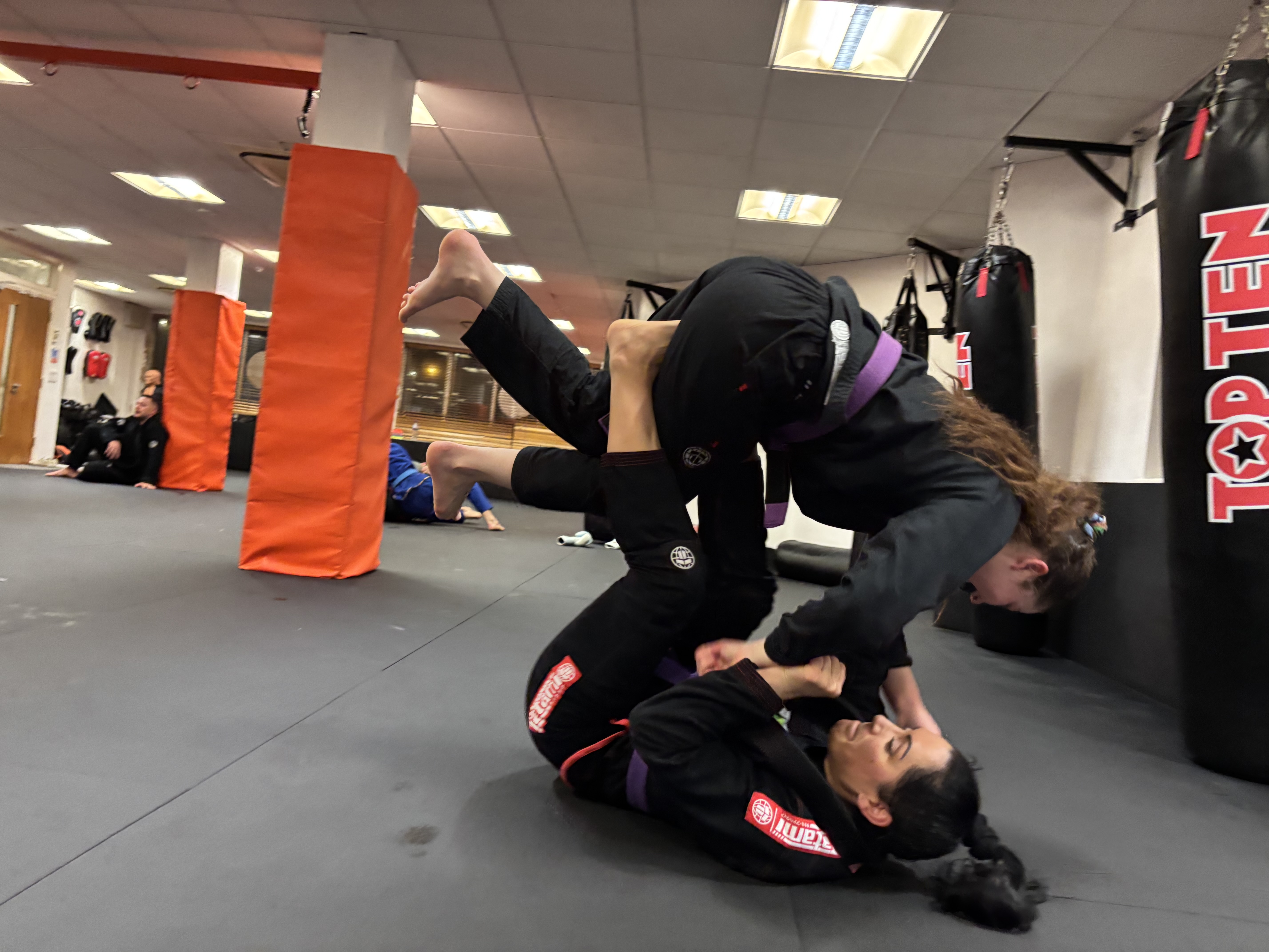 BJJ sweep technique